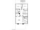 Detailed floor plan showing the layout of the second floor, including the primary bedroom and bath at 3759 Via Allegro, Henderson, NV 89044