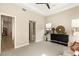 Spacious room with vaulted ceiling, walk-in closet and ensuite bathroom is adjacent to the sitting room at 39 Cranberry Cove Ct, Las Vegas, NV 89135