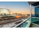 Condo balcony featuring panoramic views of the city skyline at 4575 Dean Martin Dr # 1605, Las Vegas, NV 89103