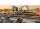 Gorgeous cityscape view with modern architecture, an expansive highway system and views of the sunset at 4575 Dean Martin Dr # 1605, Las Vegas, NV 89103