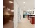 Hallway with a clear view of the open-concept living area and modern interior doors throughout the condo at 4575 Dean Martin Dr # 1605, Las Vegas, NV 89103