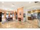 Bright dining room featuring designer colors and an elegant chandelier at 4775 N Tee Pee Ln, Las Vegas, NV 89129