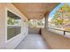 Private balcony providing beautiful natural light and neighborhood views at 701 Capri Dr # 16B, Boulder City, NV 89005