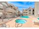Community pool features a heated spa perfect for relaxation and fun gatherings at 701 Capri Dr # 16B, Boulder City, NV 89005