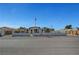 View of the home's exterior, showcasing its secure gated entrance and privacy wall at 8365 Haven St, Las Vegas, NV 89123