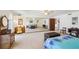 Inviting bedroom with ample closet space and natural light, featuring vintage decor at 879 Judi Pl, Boulder City, NV 89005