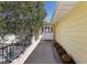 Charming front entrance with a well-maintained walkway and desert landscaping at 879 Judi Pl, Boulder City, NV 89005