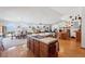 Large kitchen with a center island and an open floor plan, perfect for entertaining at 879 Judi Pl, Boulder City, NV 89005