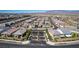 Aerial view of homes near a community pool and park at 8944 Skye Canyon Ranch St, Las Vegas, NV 89166