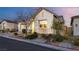 Well-maintained single-story home with appealing landscaping, enhancing its curb appeal at 8944 Skye Canyon Ranch St, Las Vegas, NV 89166