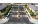 Gated community entrance with manicured landscaping, offering privacy and a secure environment for residents at 8944 Skye Canyon Ranch St, Las Vegas, NV 89166