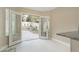 View of dining area with outdoor access to a quaint patio with plants at 9004 Crystal Glass Dr, Las Vegas, NV 89117