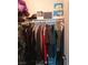 Walk-in closet featuring organized storage at , Las Vegas, NV 89122