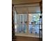 A window with curtains frames an outdoor view at , Las Vegas, NV 89122