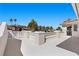 A gorgeous and spacious balcony featuring beautiful views of the neighborhood at 2101 Strada Mia Ct, Las Vegas, NV 89117