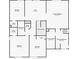 Second floor plan featuring bedrooms, bathrooms and a loft at 2726 Manteno Ct, Henderson, NV 89052