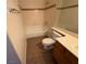 Functional bathroom featuring a combined shower-tub and a vanity at 2966 Juniper Hills Blvd # 102, Las Vegas, NV 89142