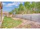 Spacious backyard with a storage shed and block wall at 4322 Summers Shade St, Las Vegas, NV 89147