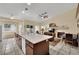 Bright kitchen with ample cabinet space, a large island, and modern appliances; great for cooking and entertaining at 4322 Summers Shade St, Las Vegas, NV 89147