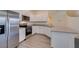 Modern kitchen with stainless steel appliances and ample counter space at 4790 Equinox Sky Ave # 2, North Las Vegas, NV 89084