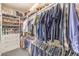 Walk-in closet with custom shelving and ample storage space at 5640 Willow Canyon St, Las Vegas, NV 89149