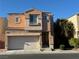 Charming two-story home featuring a two-car garage and appealing facade at 6546 Churnet Valley Ave, Las Vegas, NV 89139