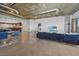Spacious living area leading into a kitchen with abundant natural light, modern design, and an open floor plan at 900 Las Vegas Blvd # 903, Las Vegas, NV 89101