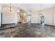 Spacious foyer with staircase and decorative tile flooring at 10024 Skipper Ct, Las Vegas, NV 89117