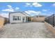 Expansive backyard with ample space for outdoor activities and potential landscaping options at 10196 Millholm Ave, Las Vegas, NV 89166