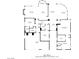 Detailed floor plan of a 2698 sq ft home showcasing the layout of rooms, bathrooms, and garage at 10524 Longwood Dr, Las Vegas, NV 89134