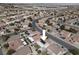 Aerial view of community with Heritage Park nearby at 1109 Pincay Dr, Henderson, NV 89015