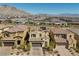 Exterior shot of charming two story home with rooftop solar panels at 11826 Corenzio Ave, Las Vegas, NV 89138