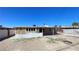 Spacious backyard area with a fire pit. and ample space for outdoor activities at 1308 Harriet St, Las Vegas, NV 89101