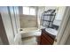 Bathroom features a bathtub with shower and tiled walls plus stylish vanity sink at 1308 Harriet St, Las Vegas, NV 89101