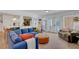 Relaxing living room flows to the kitchen and outdoor area, perfect for entertaining at 1853 Heydon Ct, Henderson, NV 89014