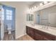 Bathroom with double vanity, and separate toilet area at 228 Via Vallisneri, Henderson, NV 89011