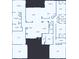 Detailed floor plan showing the layout of the residence with room dimensions and spatial relationships at 274 Chartan Ave, Las Vegas, NV 89183
