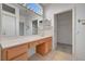 Bathroom with an extended vanity area and a door leading to closet at 3020 Ripon Dr, Las Vegas, NV 89134