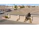 Aerial view of townhome featuring tile roof and desert landscaping at 3362 Pheasant Canyon Way # 1005, Laughlin, NV 89029