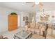 Cozy living room featuring neutral tones, plush seating, and a decorative ceiling fan at 3362 Pheasant Canyon Way # 1005, Laughlin, NV 89029