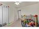 Playful room featuring plush carpet, toys, and a sliding door closet for maximum storage at 5019 Cactus Mesa Way, North Las Vegas, NV 89031