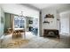 Open dining area with backyard views, flowing into the kitchen, with natural light at 6745 Jackson Junction St, Las Vegas, NV 89149