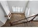 Bright living room features a cozy fireplace, beautiful wood floors, and lots of natural light at 6909 Forest Gate St, North Las Vegas, NV 89084