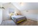 Bright bedroom with vaulted ceilings, plush carpet and stylish furnishings creates a cozy and inviting retreat at 792 Valley Rise Dr, Henderson, NV 89052