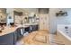This primary bathroom has double sinks and vanities, a tub, and ample counter space at 8228 Fritzen Ave, Las Vegas, NV 89131
