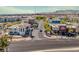 Aerial view of commercial and residential community with restaurants and shopping at 8228 Fritzen Ave, Las Vegas, NV 89131