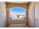 Private patio offering a framed view of the neighboring homes on a clear, sunny day at 830 Carnegie St # 724, Henderson, NV 89052