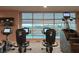 Gym with stationary bikes and stair climbers, offering beautiful views during your workout at 9101 Alta Dr # 18, Las Vegas, NV 89145