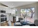 Eat-in kitchen has stainless appliances, and large windows at 1645 Indian Cove Ln, Las Vegas, NV 89128