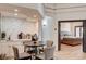 Stylish living area features a kitchenette and an open view into a bedroom at 167 Ebb Tide Cir, Las Vegas, NV 89123